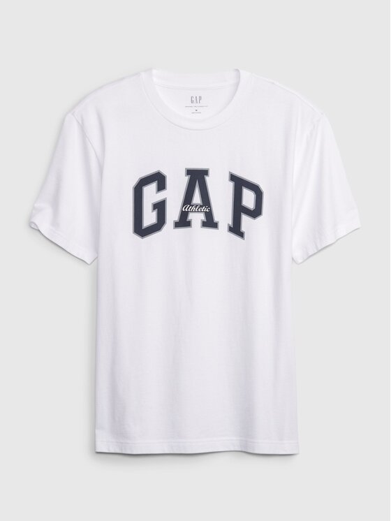 Gap Gap T-Shirt 797924-02 Biały Regular Fit