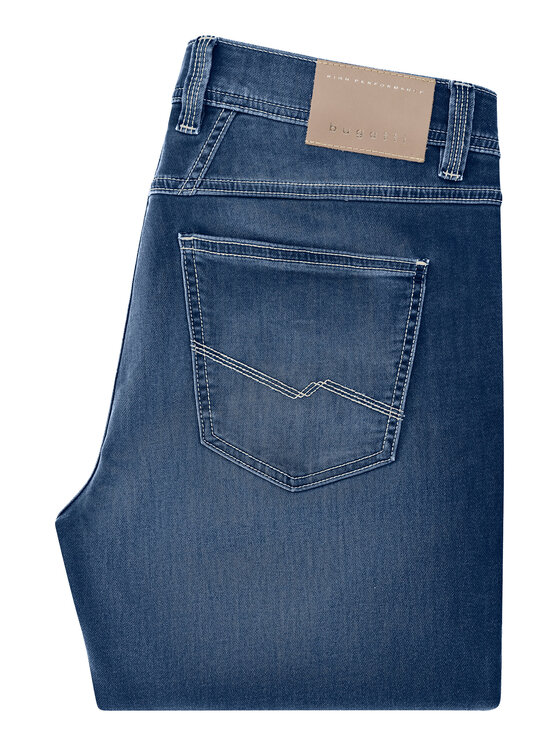 Bugatti Bugatti Jeansshorts 3138D-16604E Blau Regular Fit