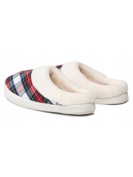 LAUREN RALPH LAUREN Lauren Ralph Lauren Bačkory SLIPPERS Écru