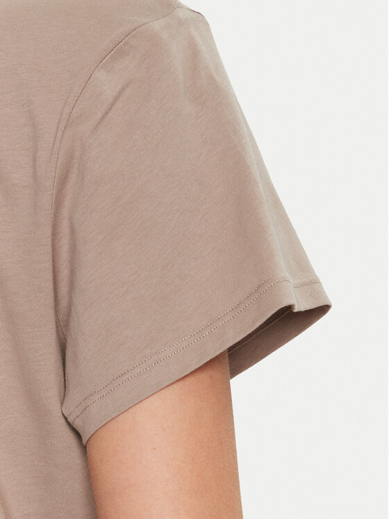 DKNY Sport DKNY Sport Marškinėliai DP4T9991 Smėlio Relaxed Fit