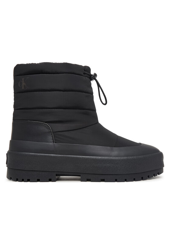 Calvin Klein Calvin Klein Stivali da neve Vulc Flatform Snowboot Nyl HW0HW03245 Nero