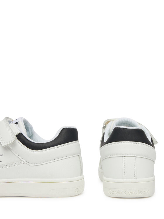 Calvin Klein Jeans Calvin Klein Jeans Sneakersy Low Cut Lace-Up/ Velcro Sneaker V1X9-82077-1355 S Biały