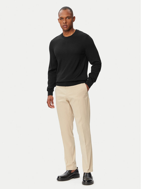BOSS BOSS Pullover H-Leno 50565469 Schwarz Regular Fit