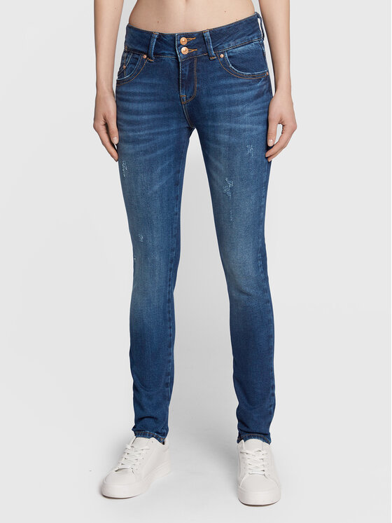 LTB Jeans hlače Molly M 51468 15249 Modra Super Slim Fit