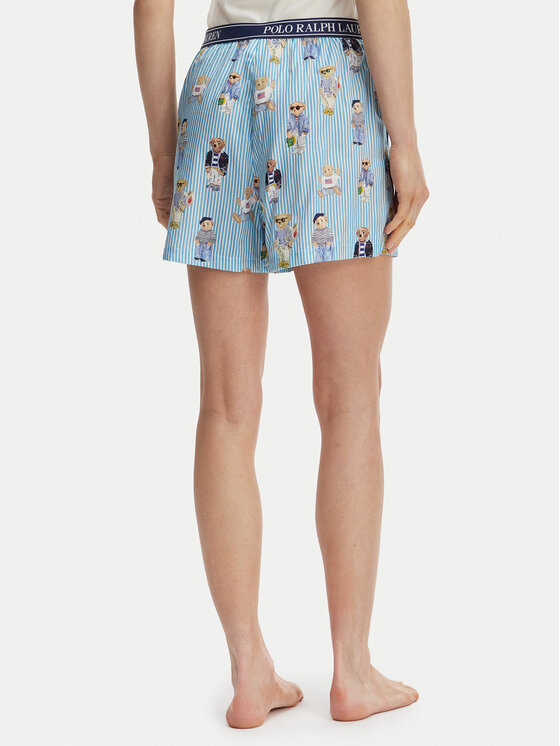 Polo Ralph Lauren Polo Ralph Lauren Pyjamashorts 4P0119 Grün Relaxed Fit