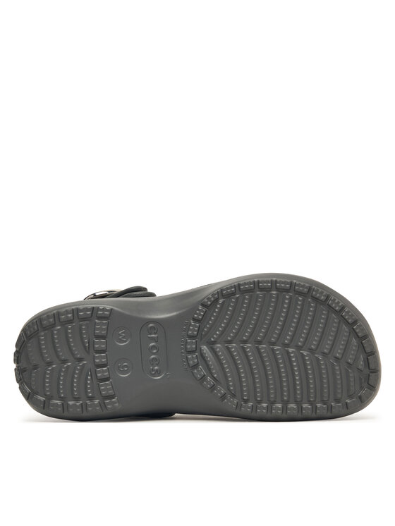 Crocs Crocs Παντόφλες Classic Platform Buckle Clog 213230 Γκρι