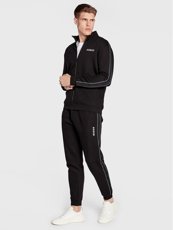 Guess Guess Jogginghose Mickey Z2YB09 KB3P2 Schwarz Regular Fit