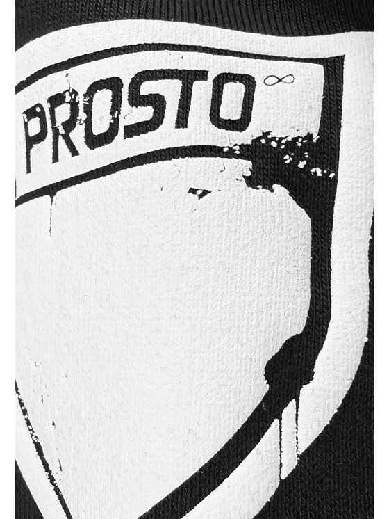 PROSTO. PROSTO. Bluza Shield Mini Splash KL261MSWE2061 Czarny Relaxed Fit