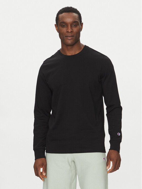 Champion S dlhými rukávmi 221164 Čierna Loose Fit