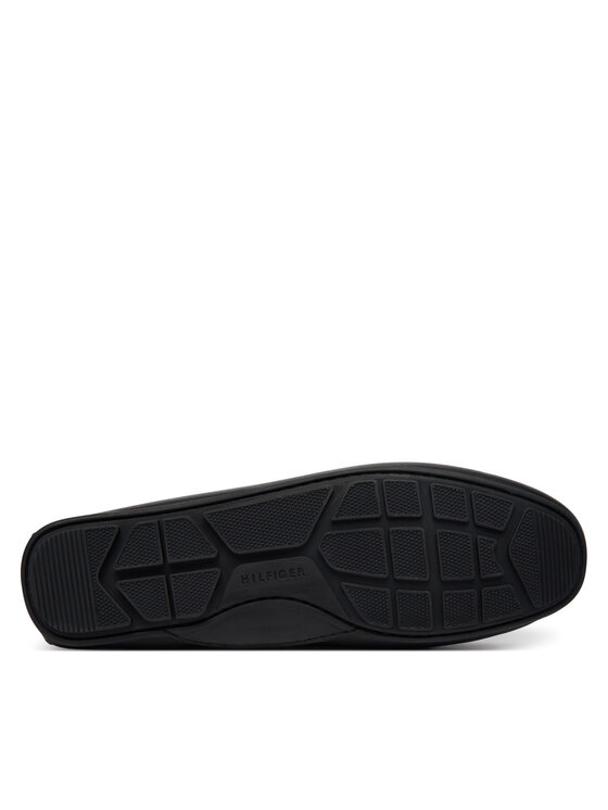 Tommy Hilfiger Tommy Hilfiger Mocasini Core Hilfiger Leather Driver FM0FM05790 Negru