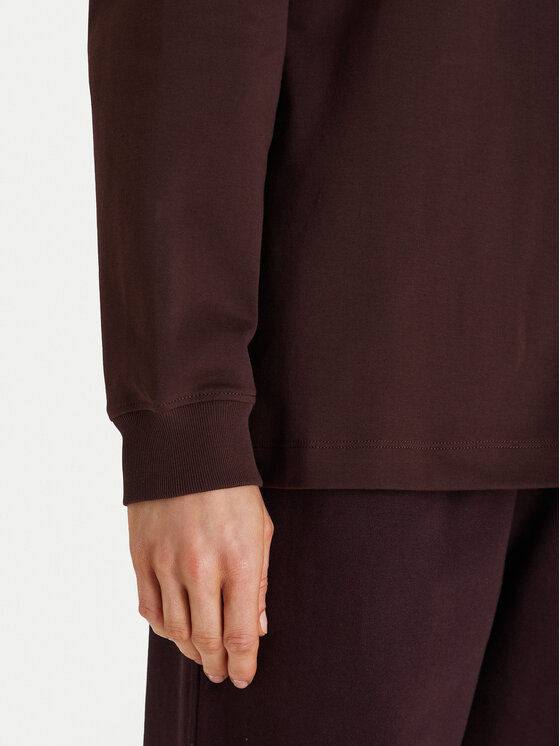 Calvin Klein Jeans Calvin Klein Jeans Μπλούζα Monologo LV047E211G Καφέ Oversize