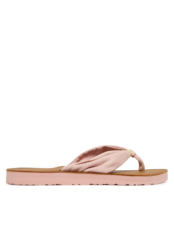 Tommy Hilfiger Tommy Hilfiger Japonki Th Ltr Footbed Summer Sandal FW0FW09194 Różowy