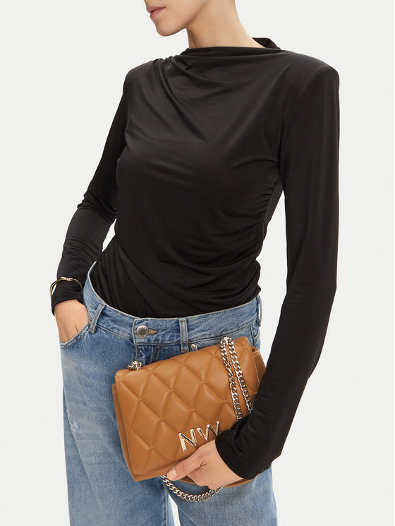 Nine West Nine West Ročna torba CEO-CHARLOTTE-I-S22558 Rjava