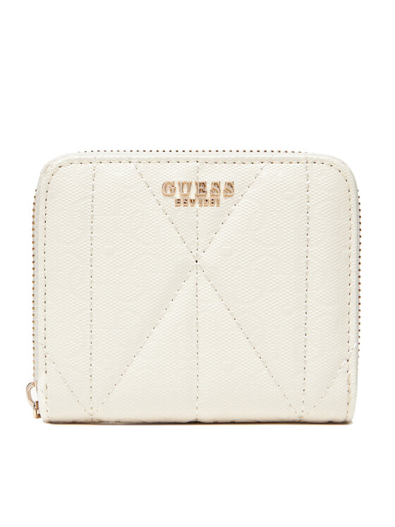 Portofel Mic de Damă Guess Aldina Slg SWGG96 63137 Alb