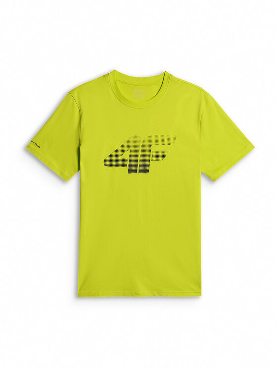 4F 4F T-Shirt COMMERCIAL Zielony Regular Fit