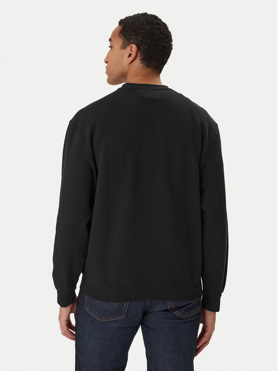 Calvin Klein Jeans Calvin Klein Jeans Pulóver Nyc Graphic LV04RF233G Fekete Regular Fit