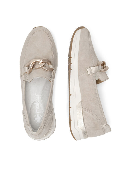 Rieker Rieker Loafers 58944-60 Béžová