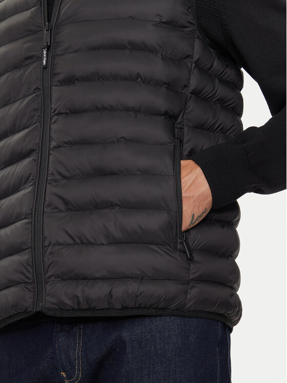 Calvin Klein Calvin Klein Prsluk K10K113470 Crna Regular Fit