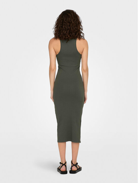 ONLY ONLY Vsakodnevna obleka Belfast 15270619 Zelena Slim Fit