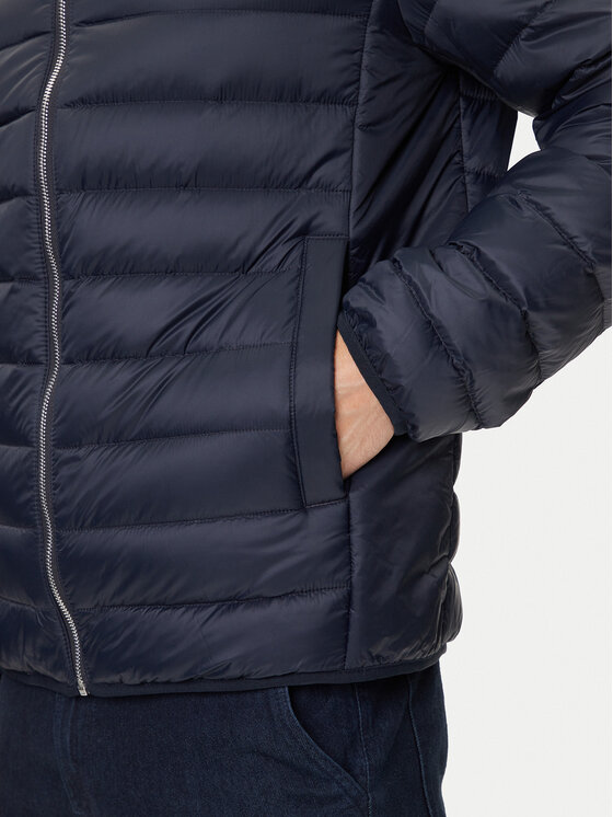 BOSS BOSS Пухено яке H-Dimeo 50540450 Тъмносин Regular Fit