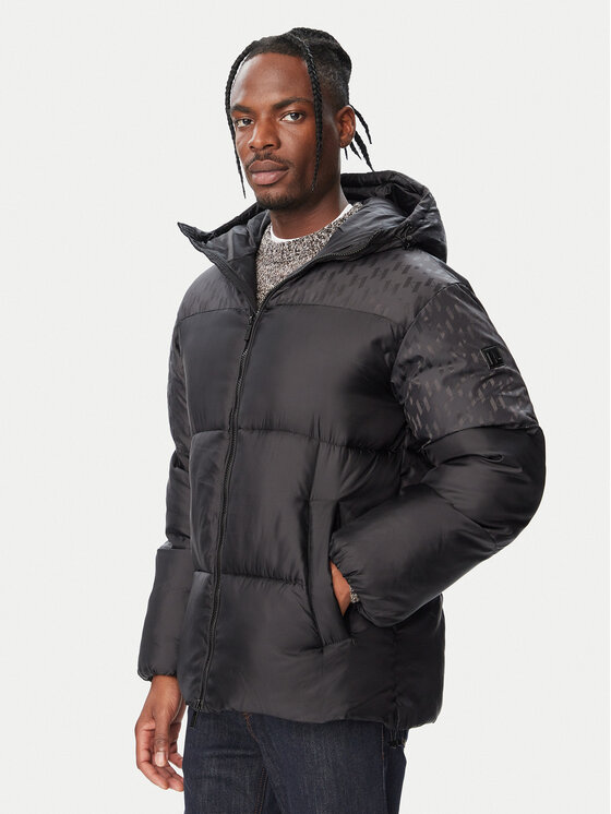 KARL LAGERFELD KARL LAGERFELD Kurtka zimowa 505009 564505 Czarny Regular Fit