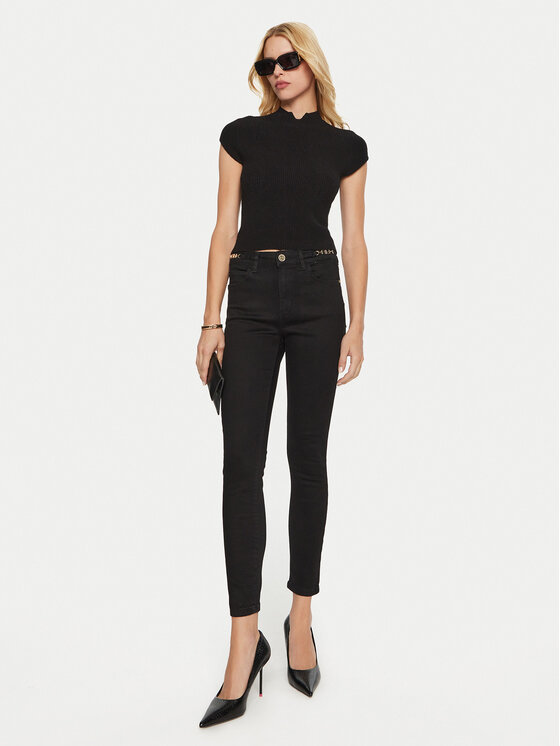 Artigli Artigli Jeansy ACDE000723 Czarny Regular Fit