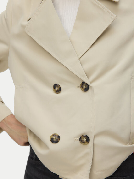 Vero Moda Vero Moda Trench Chloemia 10308267 Beige chiaro Regular Fit