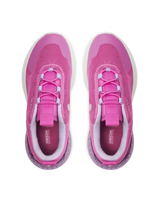 Geox Geox Sneakersy J Activart Illuminus J45LZA 0149J C8257 D Różowy
