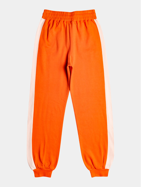 Roxy Roxy Teplákové kalhoty Ess Nrj Cbk Jog Otlr ERJFB03366 Oranžová Regular Fit
