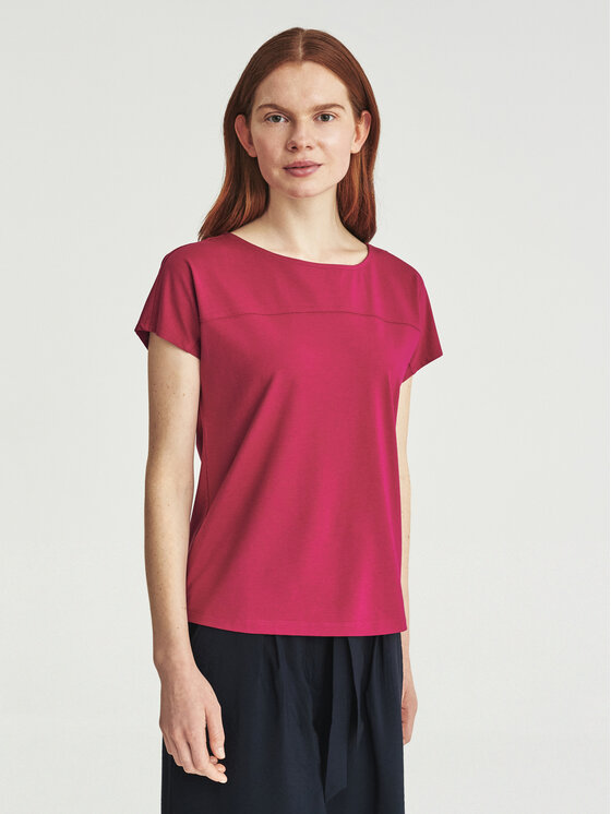 TATUUM TATUUM Bluzka MANDINI Różowy Classic Fit