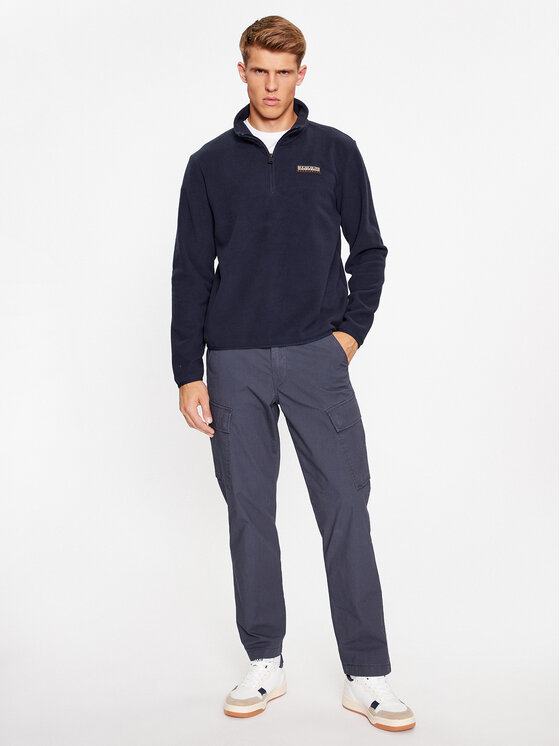 Napapijri Napapijri Flis NP0A4HDV Tamnoplava Regular Fit