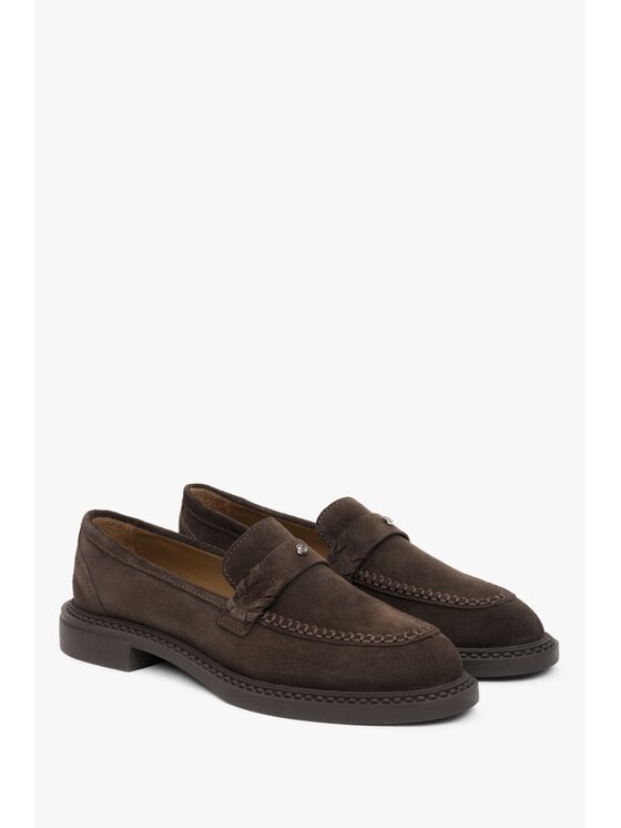 Estro Estro Loafers ER00116793 Καφέ