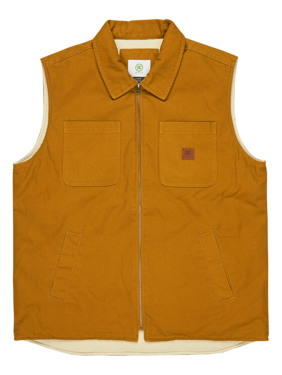 DC Shoes DC Shoes Жилетка за костюм Keyless EDYJK03264 Кафяв Regular Fit