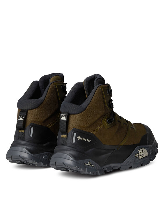 The North Face The North Face Turistiniai batai Offtrail Hike Mid Gore-Tex NF0A8AET7R81 Tamsiai žalia