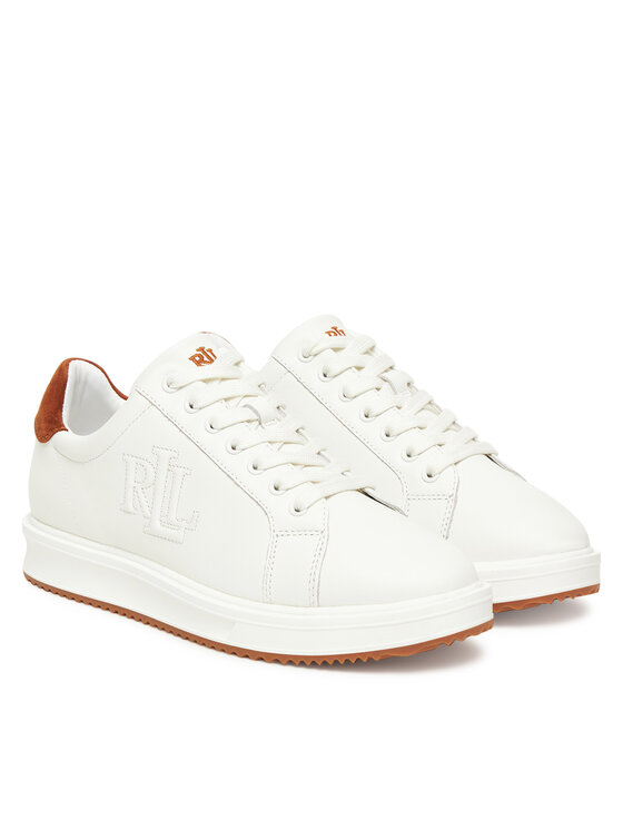 LAUREN RALPH LAUREN LAUREN RALPH LAUREN Sneakersy Ainsley Sk Ltl 802979188001 Bílá