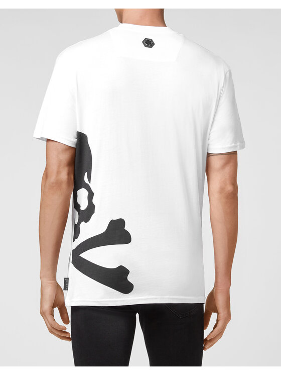PHILIPP PLEIN PHILIPP PLEIN T-Shirt 4323 Biały Regular Fit
