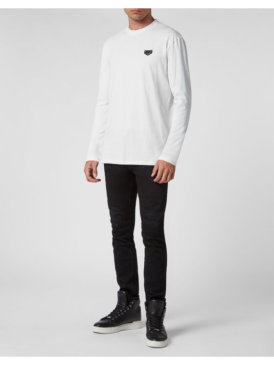 PHILIPP PLEIN PHILIPP PLEIN T-Shirt 435 Bílá Regular Fit
