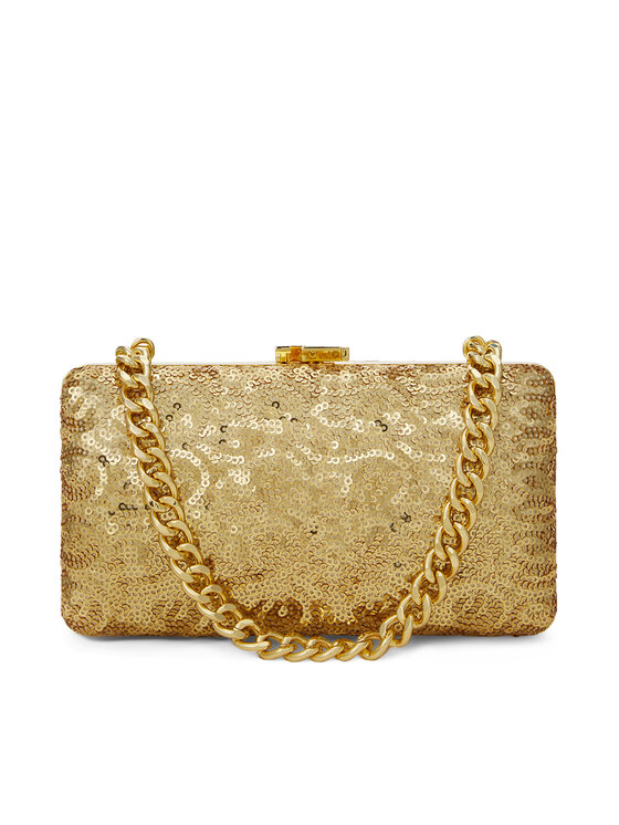 LAUREN RALPH LAUREN LAUREN RALPH LAUREN Ročna torba Sequined Small Franki 431980356002 Zlata