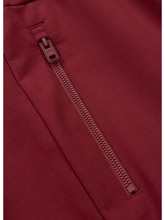 PITBULL PITBULL Spodnie dresowe SMALL LOGO NUGGET Bordowy Regular Fit