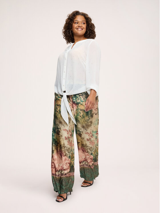 Fiorella Rubino Fiorella Rubino Koszula 5070T001549N011 Biały Regular Fit