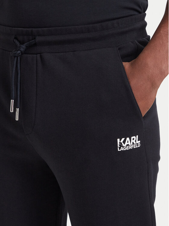 KARL LAGERFELD KARL LAGERFELD Teplákové nohavice 705782 564917 Tmavomodrá Regular Fit