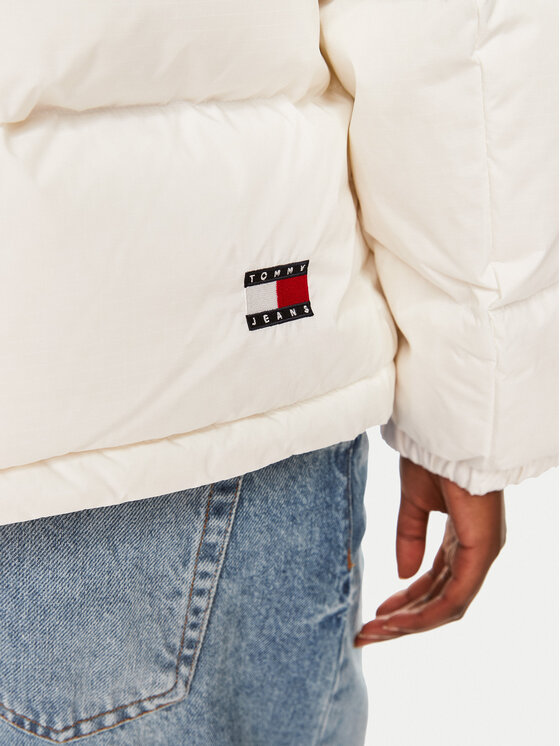 Tommy Jeans Tommy Jeans Μπουφάν πουπουλένιο Alaska DW0DW18610 Λευκό Regular Fit