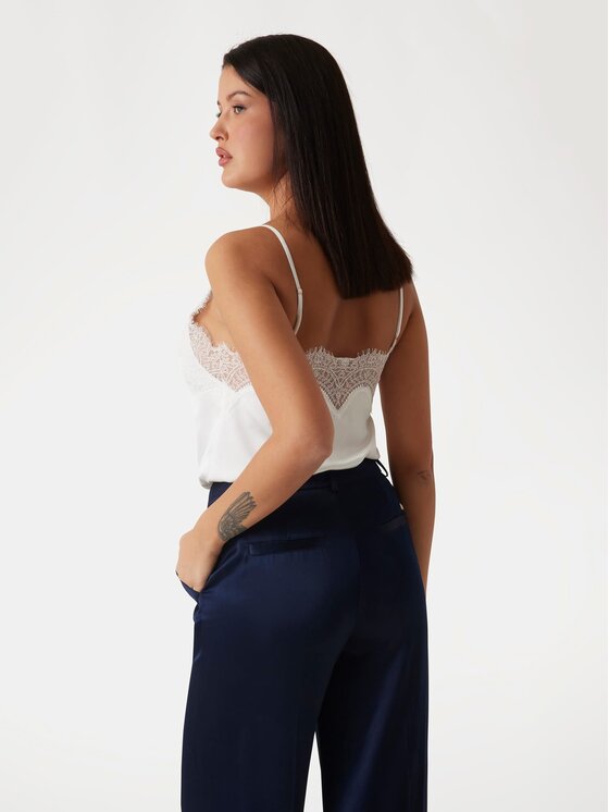 Guess Guess Τοπ 163399 Λευκό Classic Fit