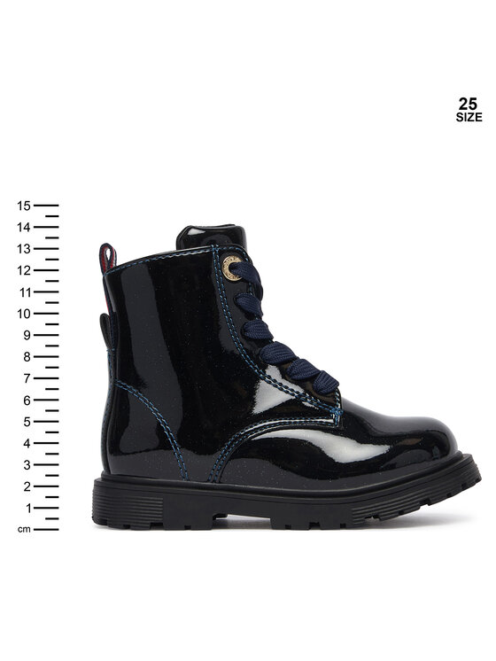 Tommy Hilfiger Tommy Hilfiger Trzewiki T1A5-35153-1237 M Granatowy