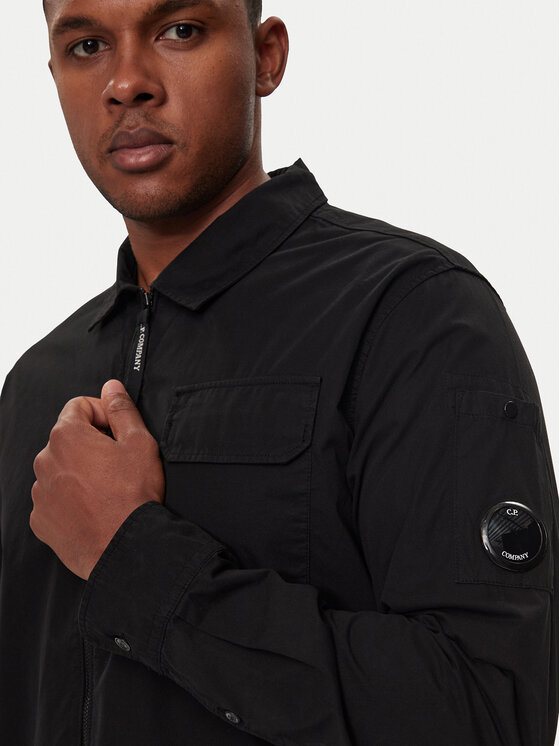 C.P. Company C.P. Company Übergangsjacke RCCMOS705A110143G Schwarz Regular Fit