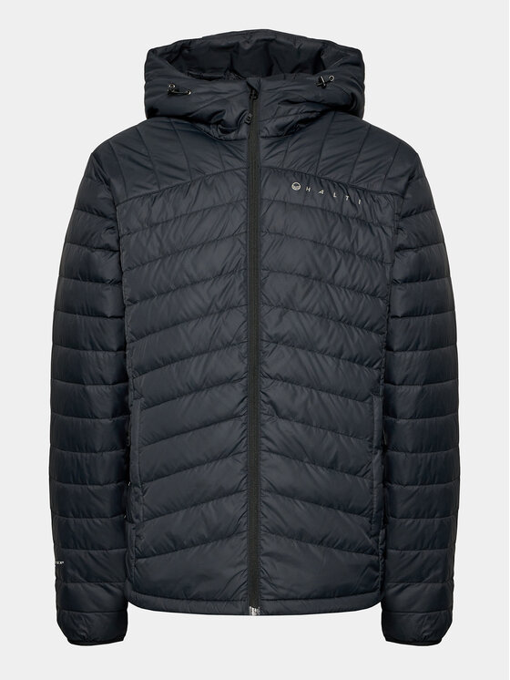 Halti Vatovaná bunda Evolve Lite M Down Jacket 067-0010 Čierna Regular Fit