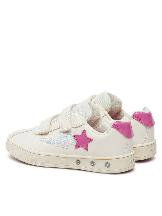 Geox Geox Αθλητικά J Skylin Girl J458WA 000BC C0563 S Εκρού