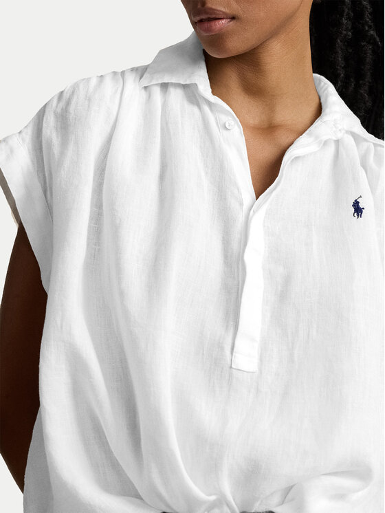 Polo Ralph Lauren Polo Ralph Lauren Srajca 211935131001 Bela Relaxed Fit