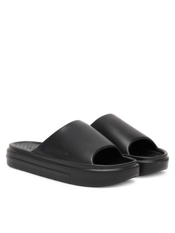 Converse Converse Şlapi Essential Slide A12174C Negru