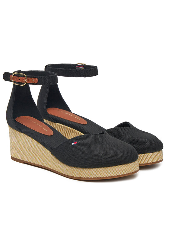 Tommy Hilfiger Tommy Hilfiger Espadrilles FW0FW08657 Schwarz